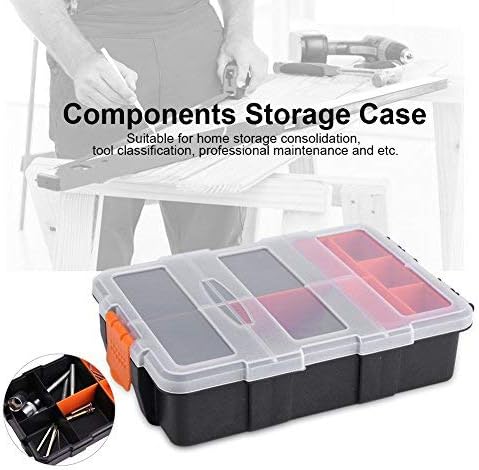 Tools Equipment 2pack Plastic Tools Storage Box Two Layer Heavy Duty Screw Tool Case Small Electronic Tools Holder Components Storage Box Small Parts Tool Organizer Box Automotive Newid Com Sg