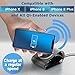 Qi Wireless Fast Charging Stand and Station by Pantheon, for iPhone X, 8, 8 plus, & Samsung Galaxy S9 S8 S7 Note and Charger for All Standard Qi-Enabled Devices (AC Adapter Not Included)