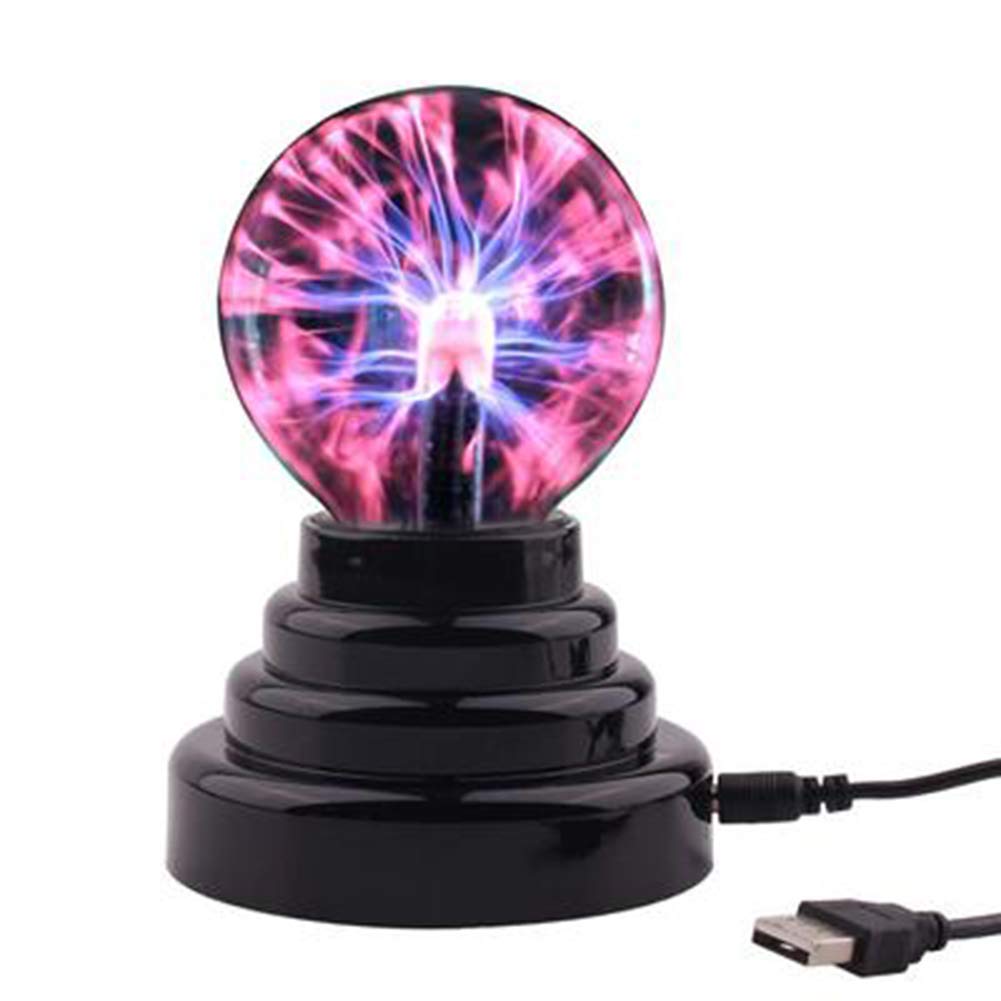 OMJNH Luz de Noche, 3 Pulgadas balón Ion estática Magia USB ...