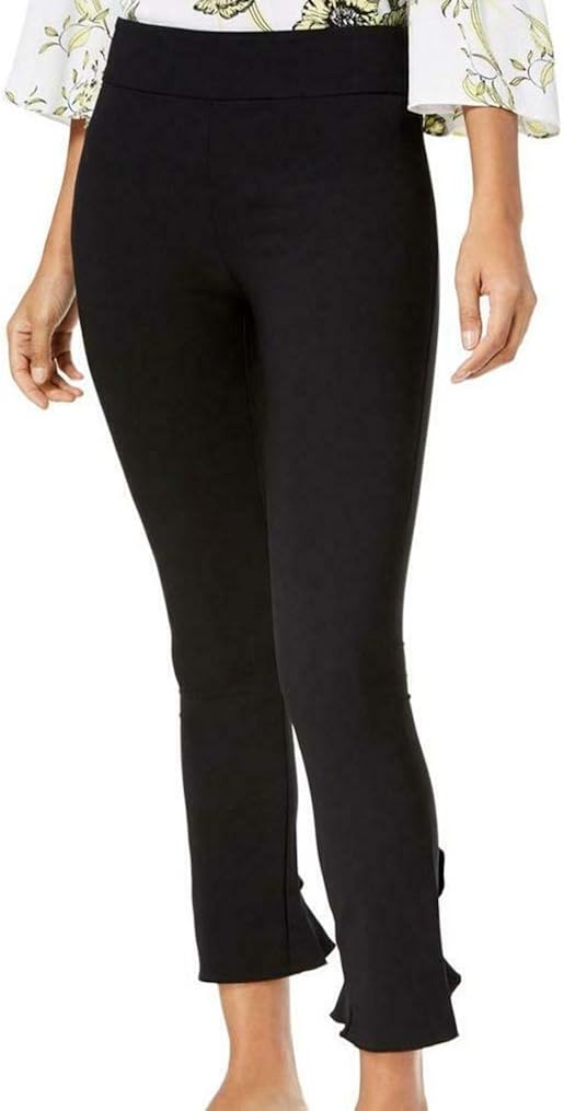 black ankle skinny pants