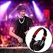 Dragon-Hub Over-the-Ear Headphones 3.5mm Wired Professional Hifi Studio Stereo Gaming Headset for Women Men Girls Boys Teens Phone Computer PC Laptop MP3,etc Bass Omnidirectional Stereo Sound