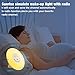 Vansky Sunrise Wake Up Light, Digital Alarm Clock Multi-Colorful Night Light Bedside Lamp with Nature Sounds, FM Radio, Brightness Adjustable- Touch Control