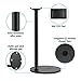 Ashbringer Headphone Headset Stand/Hanger/Holder/Mount with QI Wireless Charging for Samsung Galaxy S7 /S7 Edge,S6 / S6 Edge,Note 5, Nexus 7/5/4, Nokia Lumia 1520, LG G2/G3/G4