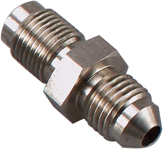 3AN AN3 JIC male Flare to M10x1.0 Inverted Seat Stainless Steel