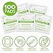 Care Touch Sterile Alcohol Prep Pads, Medium 2-Ply - 100 Alcohol Wipes