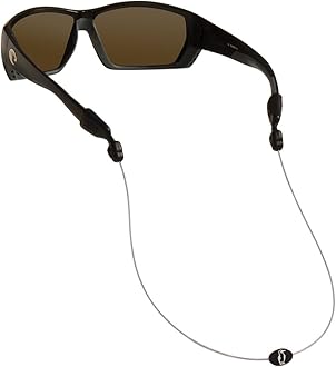 Orbiter Eyewear Retainer - Lightweight Stainless Steel Cable Glasses Strap