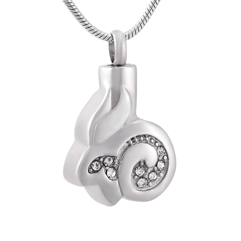 IJD9585 Stainless steel Cremation Jewelry for Ashes Pendant necklace