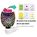 Ionlywax Pluggable Fragrance Candle Warmer 3D Glass Electric Wax Melt Warmers 3D Fireworks Plug-in Wall Lamp for Home Office Bedroom Living Room Gifts & Decor(3D Fireworks)