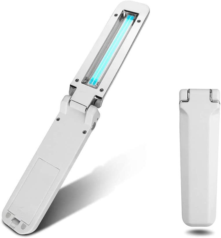 Portable UV Light DaceStar Mini Sanitizer Travel Wand UV Light Without Chemicals for Hotel Household Wardrobe Toilet Car Pet Area 10 PCS