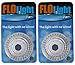 FLO Light LED Pool Flo Lights Wireless Flow Generated Power Universal (2-pack)