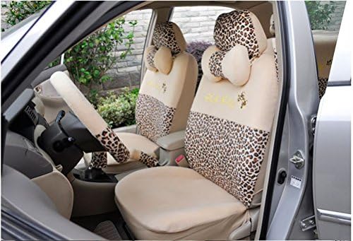 Plush Auto Car Cushion Car Front Driver Cack Saddle Seat Covers 18pcs