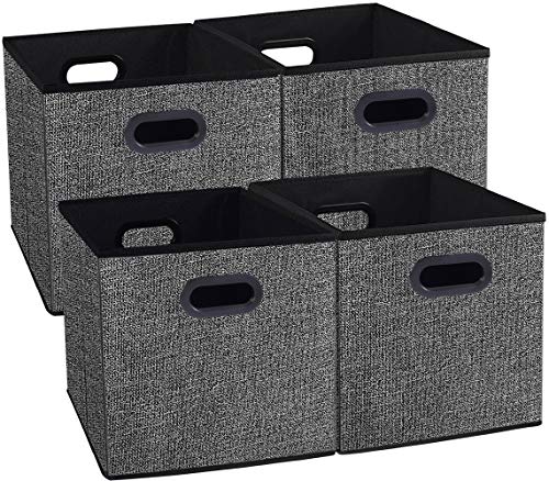Homyfort Cloth Storage Bins Foldable Cubes Basket Organizer