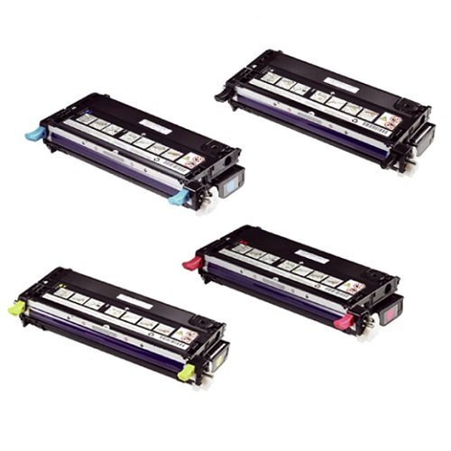 GLB Â© High Yield OEM Quality Xerox Phaser 6280 Toner Cartridges Set 106R01395 Black, 106R01392 Cyan, 106R01394 Yellow, 106R01393 Magenta Remanufactured in USA for use in Xerox Phaser 6280, Xerox Phaser 6280N, Xerox Phaser 6280DN Printers