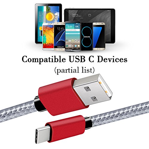 USB-Type-C-CableCovery-USB-C-Cable-4-Pack-1x1ft2x4ft-1x6ft-Nylon-Braided-USB-C-to-USB-A-Charger-Cord-USB-20-for-Samsung-Note-8Galaxy-S8Apple-New-Macbook-Nexus-6P-5XGoogle-PixelLG-G5-G6