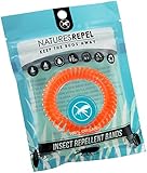 Natures Release Mosquito Repellent Bracelets, 10 Pack Pest Control Repeller up to 250Hrs of Insect Protection, Outdoor & Indoor, Wrist Bands for Adults & Kids -No Spray, Deet-free