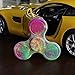 TOLOCO Spinner Fidget Toy Hand Spinner Camouflage,for ADHD EDC Hands Killing Time (S3-Pink stars)