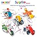 BLAGOO Building Blocks 153 pcs Plastic Sticks Learning Set in Creative Car Case