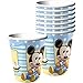 8 Count Mickey's 1st Birthday Cups, 9-Ounce, Blue