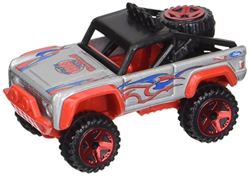 Hot Wheels, 2015 Off-Road, Custom Ford Bronco [Silver/Red] #121/250
