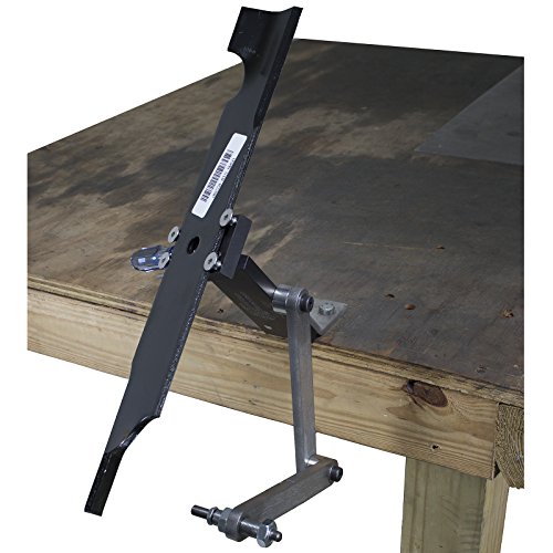 All American Sharpener 5002 Sharpener Kit for Standard Straight Lawn Mower Blades with Angle Grinder and Wheel