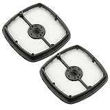 Milttor 2 Packs A226001410 Air Filter Fit Echo Trimmer Blower Mantis 130310-54130 SRM225 SRM210 HC150
