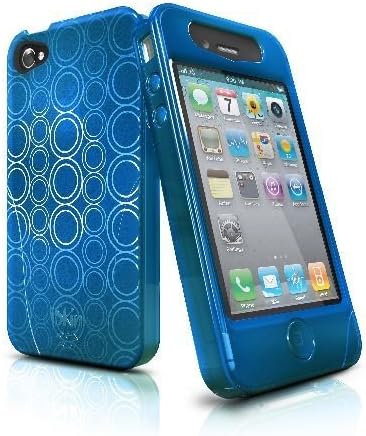 iSkin solo FX Blue Case for iPhone 4G