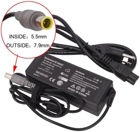 Electronic Shop AC Adapter Power Supply Battery Charger with Power Adapter Cord for Lenovo IBM Thinkpad R500
