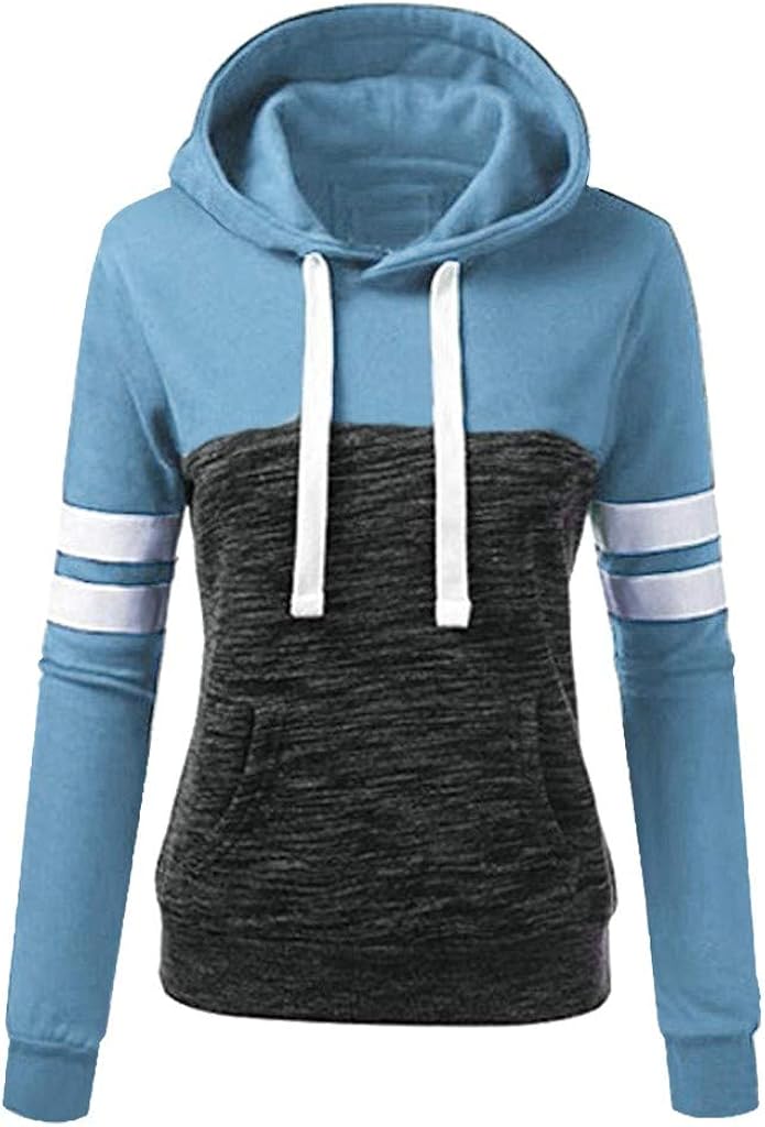 I613 Women's Lightweight Pullover Hoodie Comfortable Long Sleeve