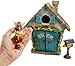 Mood Lab Fairy Garden House Miniature Believe Set of 4 pcs, Hand Painted Figurines & Accessories, Kit for Outdoor or Indoor Decor