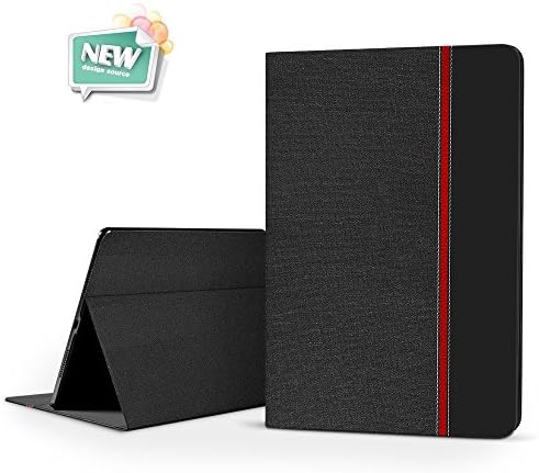 Apple IPad Pro 9.7 Case -Pu Leather Cases for IPad Edition 9.7 Inches (2016 Models) with Multiple Viewing Angles, Automatic Sleep / Wake up（Black&amp;Black）