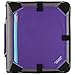Five Star Zipper Binder, 2 Inch 3 Ring Binder, Expansion Panel, Durable, Purple/Black/Aqua/Gray (29052BD7)