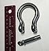 US STAINLESS 2 Pieces Stainless Steel 316 Forged Bow Shackle 3/8
