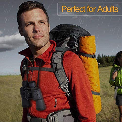 Pansonite 20x50 Powerful High Definition Binoculars with Durable Portable and Fully Coated Lens for Birding Watching, Camping, Hunting, Concert, Sports, Sightseeing and More - Thumbnail 6