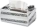 Dwellza Tissue Box Cover Rectangular - Decorative Bathroom Tissue Holder (10.25