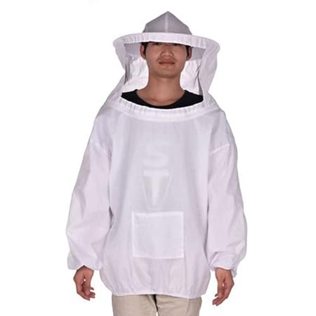 Ardisle Imker Bienenzucht Schutz Schleier Anzug Kleid Jacke SMOCK Bee Hat Equipment