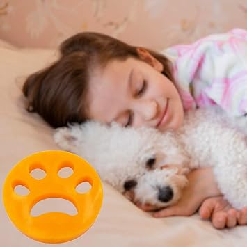 Pamura Fusselpfote Tierhaarentferner Tierhaarentfernung Fur Waschmaschine Und Trockner Wiederverwendbar Einfache Reinigung Gelb Amazon De Drogerie Korperpflege