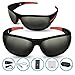BLUPOND Motorcycle Glasses for Men Women - Polarized Sports Sunglasses for Riding Cycling - UV400 Protection - Chopper