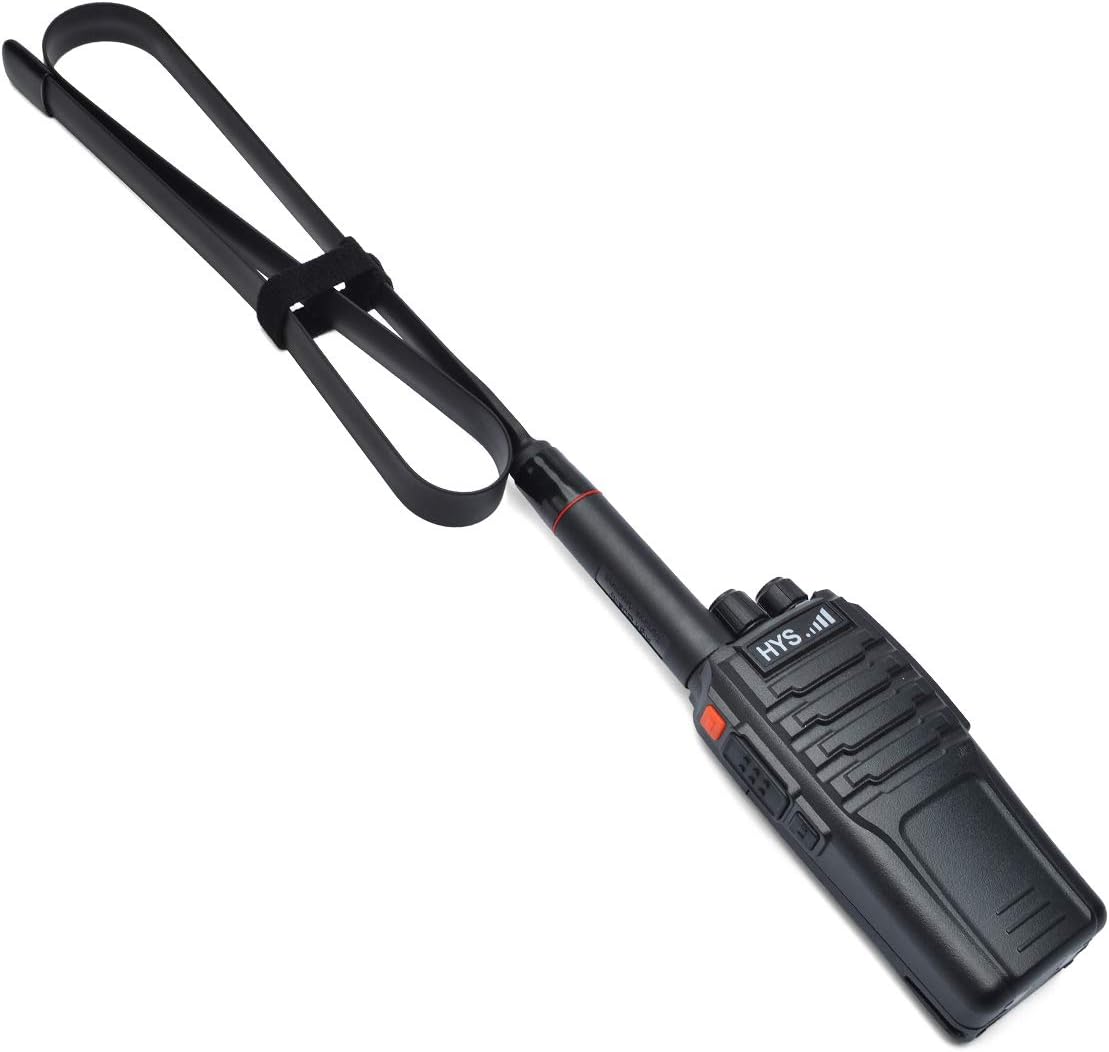 HYS Tactical/Foldable Antenna Dual Band 144/430Mhz SMA-Female Connector 31.5inch/800mm Antenna for Baofeng UV-5R Series, UV-82 Series, BF-F8HP Two Way Radio: Home Audio & Theater