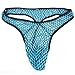 Easyfashion Sexy Men's Thong Brief Mesh Pattern T-shaped Pants G-string Underwear
