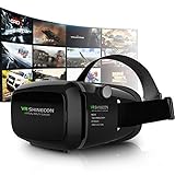 3D VR Headset, Yove 3D Virtual Reality Headset with Adjustable Lens and Strap for iPhone 7 6 6s 5 5s 6splus Samsung S3 Edge Note 4 and 3.5-5.5 inch Smartphone for 3D adult Movies and 3D Games