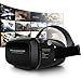 3D VR Headset, Yove 3D Virtual Reality Headset with Adjustable Lens and Strap for iPhone 7 6 6s 5 5s 6splus Samsung S3 Edge Note 4 and 3.5-5.5 inch Smartphone for 3D adult Movies and 3D Games