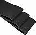 Knit Elastic 2 Inch Wide Black Heavy Stretch High Elasticity Knit Elastic Band 5 Yards