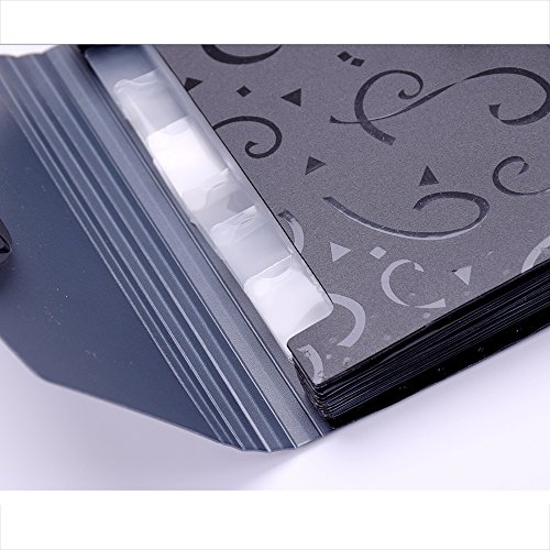 Goblin's Treasures 13 Pockets A6 Rainbow Expanding Folder A6 Mini Index File Folder (A6 File Folder) (metal gray) - Thumbnail 2