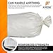 Empty Sand Bags, with Ties – White 18