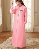 National Snap Front Fleece Robe - Long