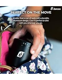 Damson Audio Cisor Altavoz portátil inalámbrico Bluetooth   Crea sonido desde la superficie que lo configura