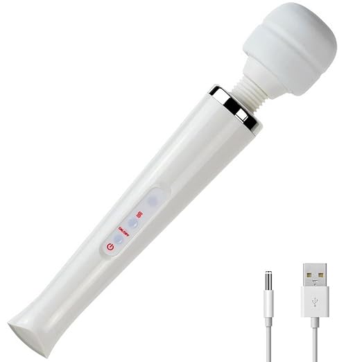 Pahanda Massagestab für Frauen Massagegerät mit 8 Intensiv Vibrationsmodi Wasserdicht