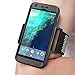 Google Pixel Armband, SUPCASE Easy Fitting Sport Running Armband Case with Premium Flexible Case Combo for Google Pixel 5.0 inch 2016 Release (Black)