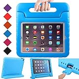 BMOUO iPad Air EVA ShockProof Light Weight Kids Case with Handle for Apple iPad Air (iPad 5th Generation - 2013 Release) 9.7-inch Tablet - Blue