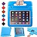 BMOUO Kids Case for iPad Air EVA ShockProof Light Weight Case with Handle for iPad Air (iPad 5th Generation - 2013 Release) 9.7-inch Tablet - Blue